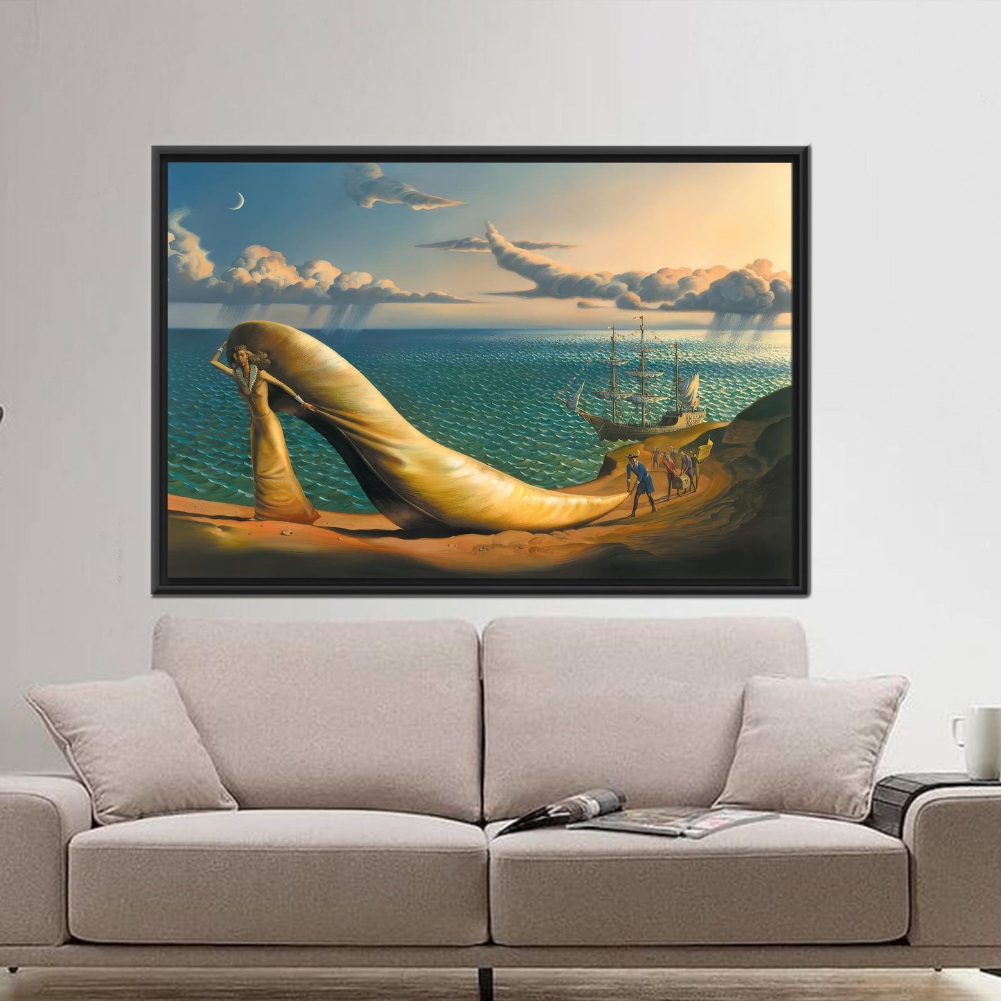 Abstract Surreal by Vladimir Kush Canvas Print