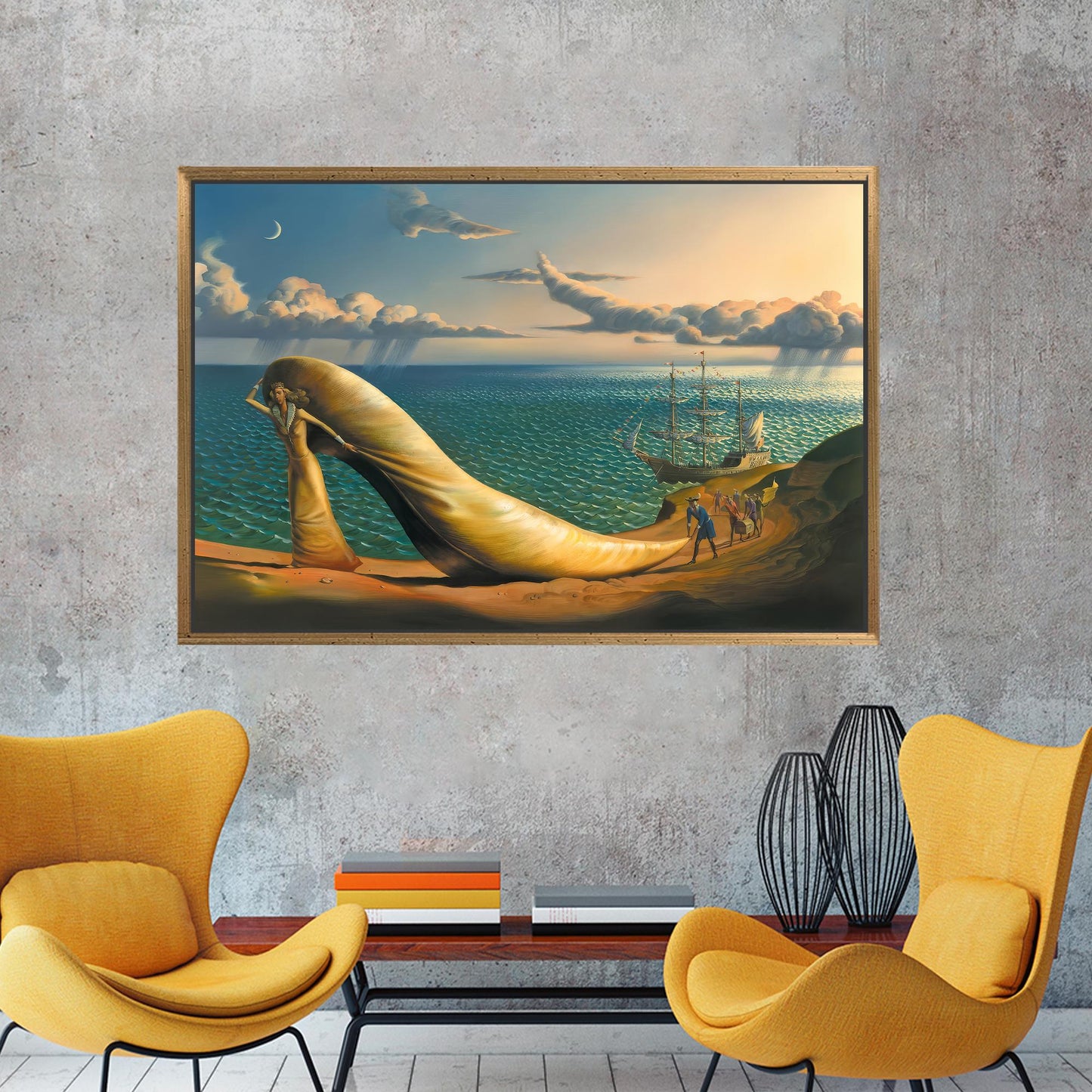 Abstract Surreal by Vladimir Kush Canvas Print