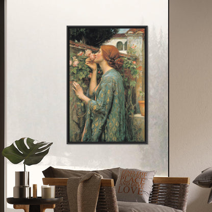 Woman Bedroom John William Waterhouse Canvas Print