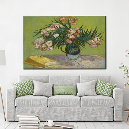 Van Gogh Oleanders Floral Classic Canvas Print