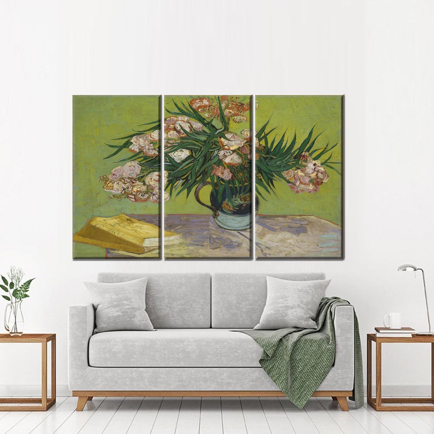 Van Gogh Oleanders Floral Classic Canvas Print