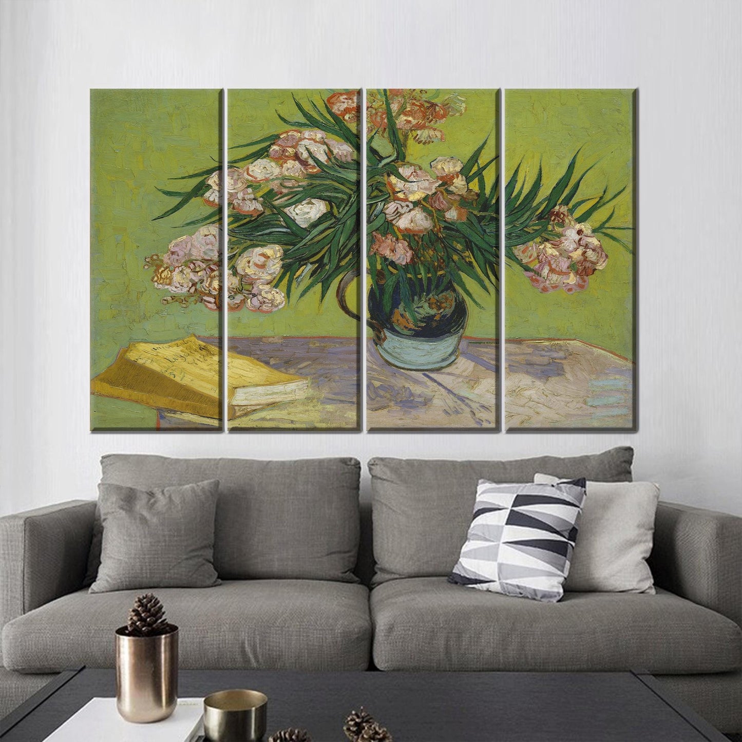 Van Gogh Oleanders Floral Classic Canvas Print