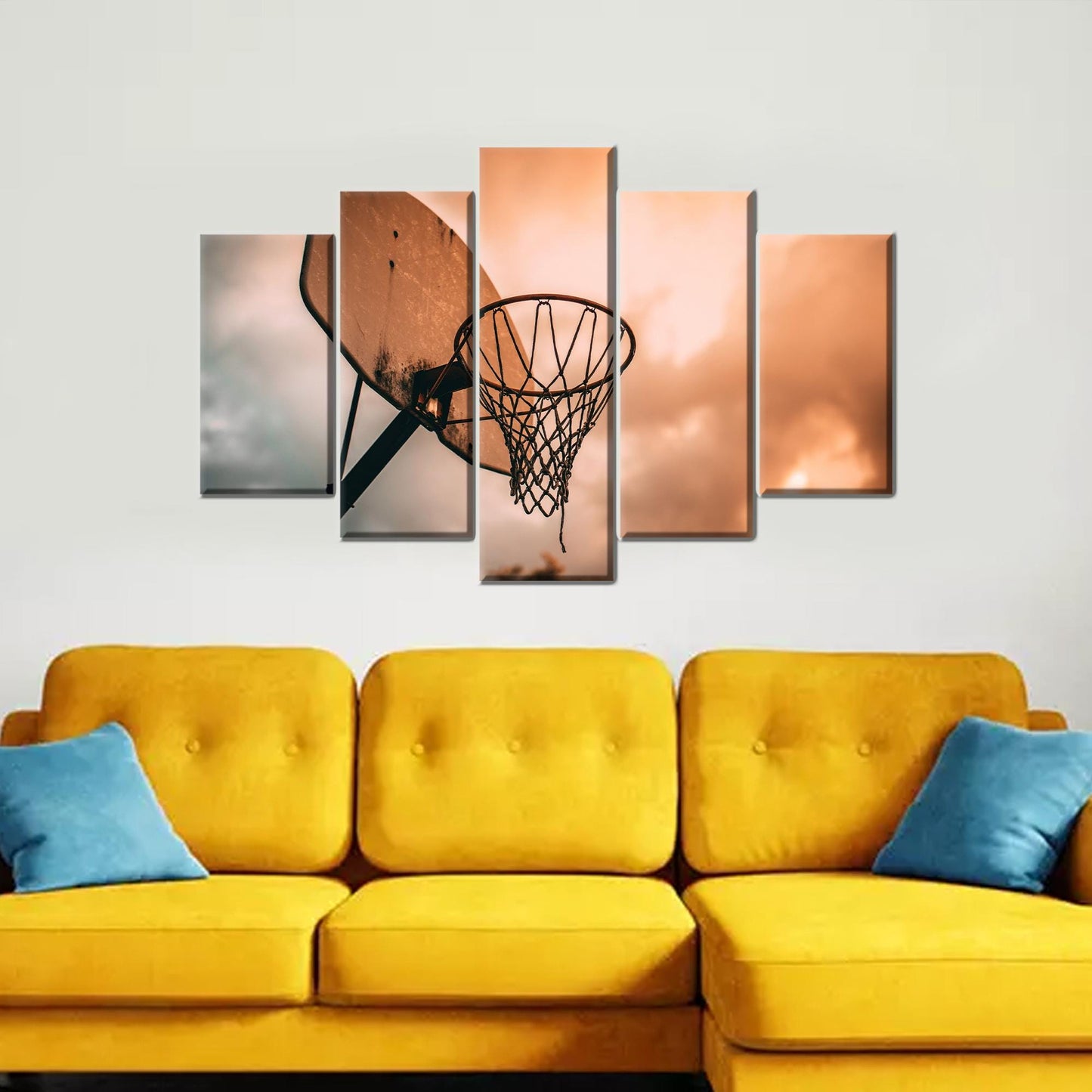 Basketball Player Her Office Canvas Print
