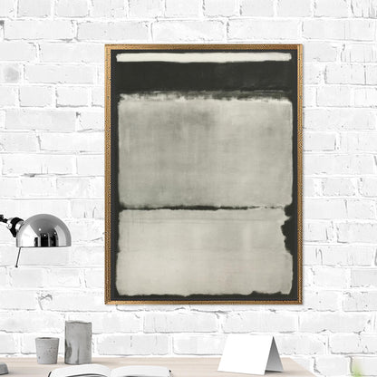 Gray Mark Rothko Gifts Christmas Canvas Print