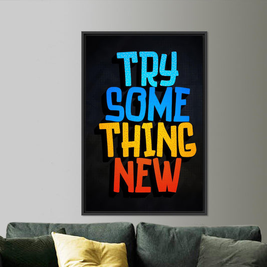 Modern Canvas Print for Bridesmaid Gifts and Workplace Artwork