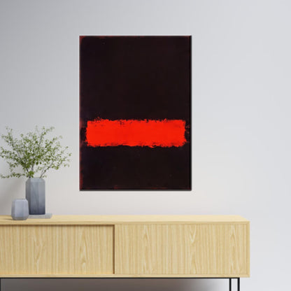 Mark Rothko Red Minimalist Canvas Print