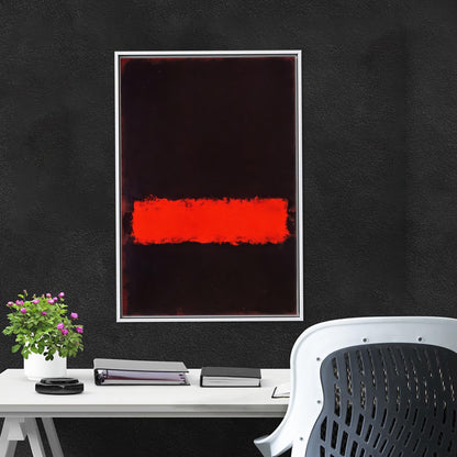 Mark Rothko Red Minimalist Canvas Print