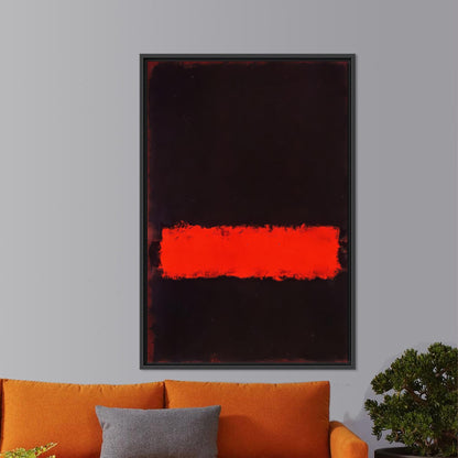 Mark Rothko Red Minimalist Canvas Print