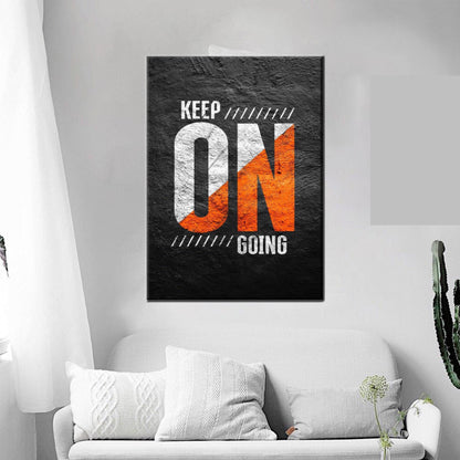 Keep Going Canvas Print