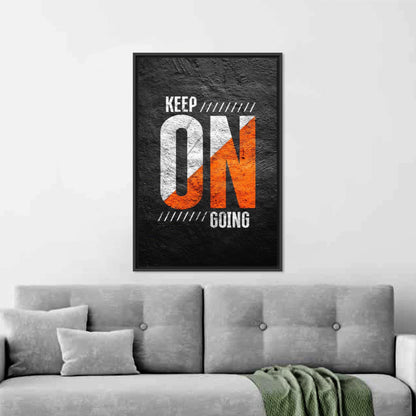 Keep Going Canvas Print