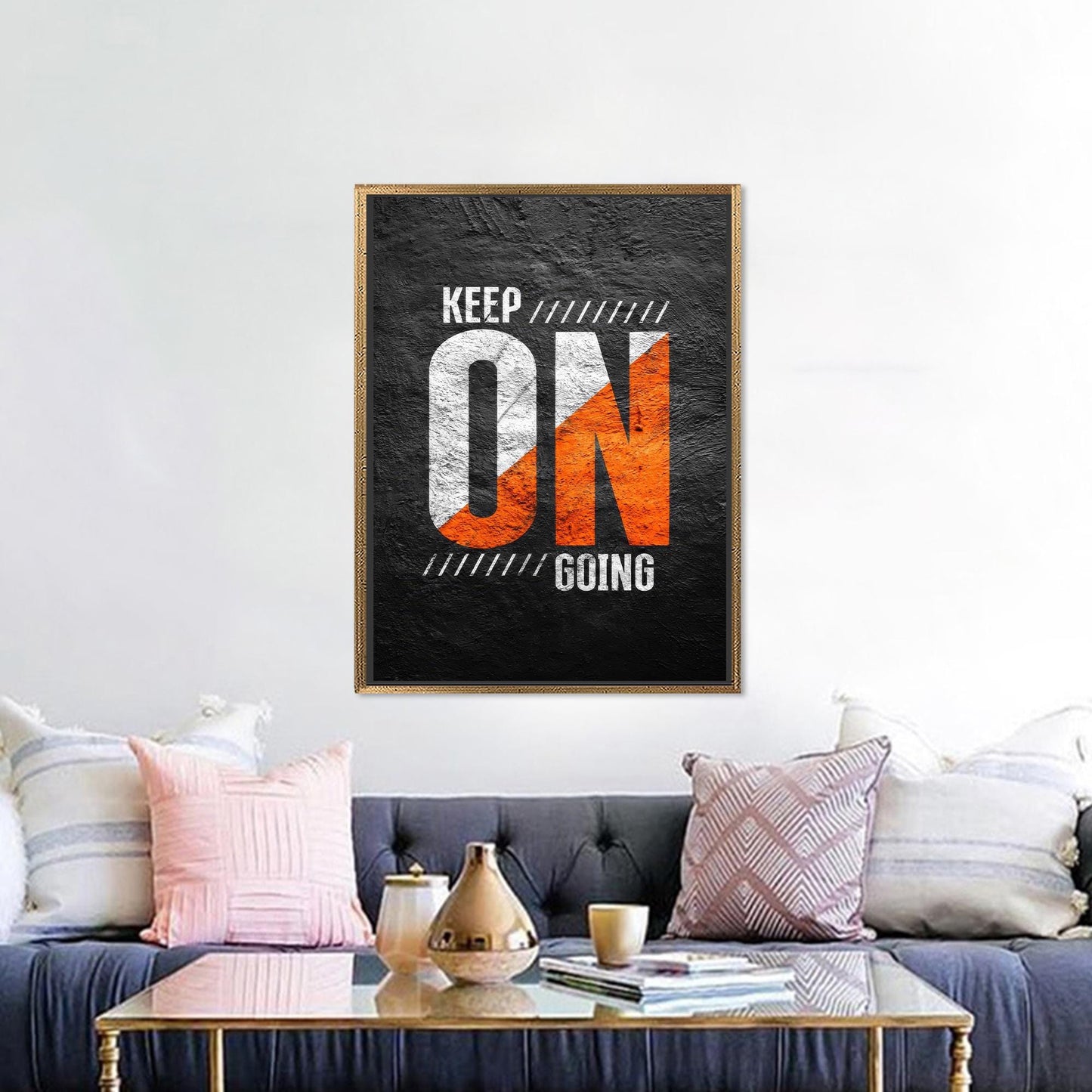Keep Going Canvas Print