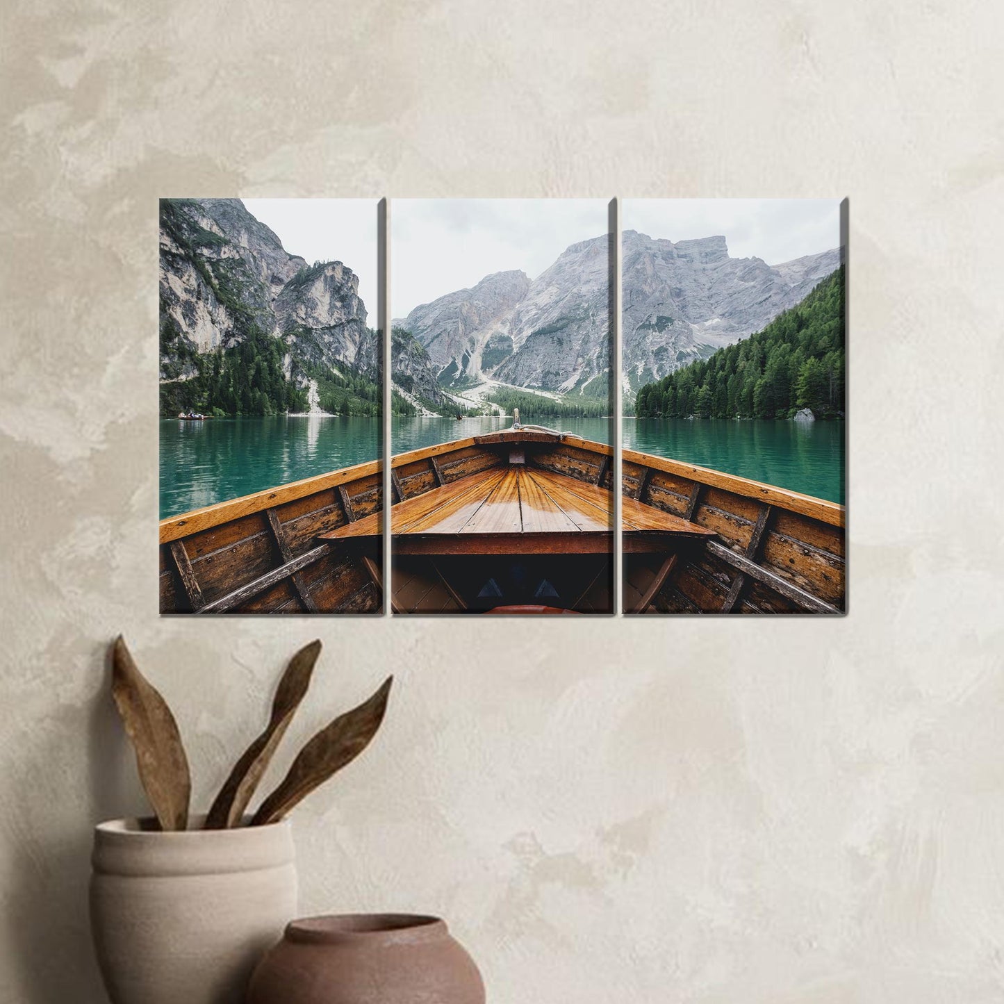 Nature Landscape River Canvas Print