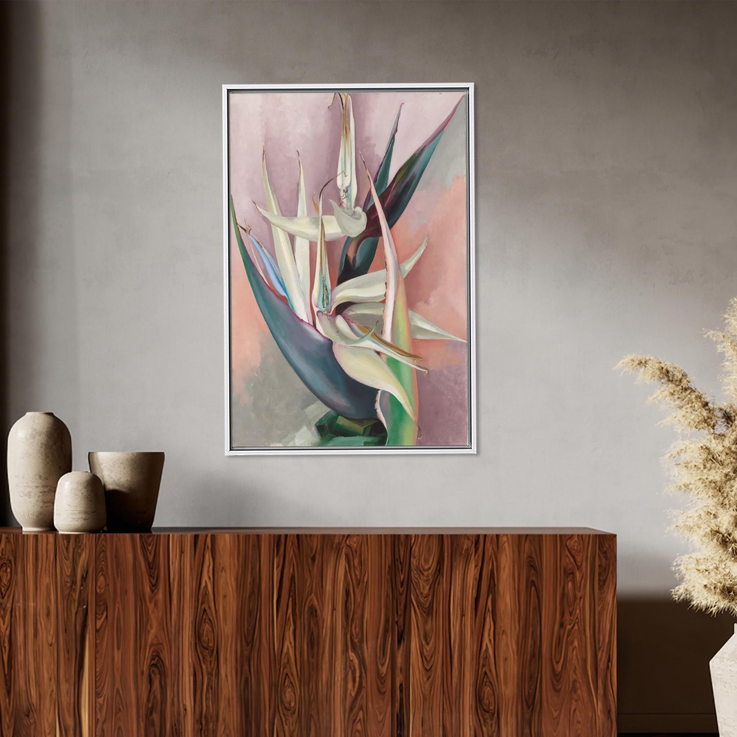 Georgia O'keeffe Abstract Bridesmaid Surreal Canvas Print