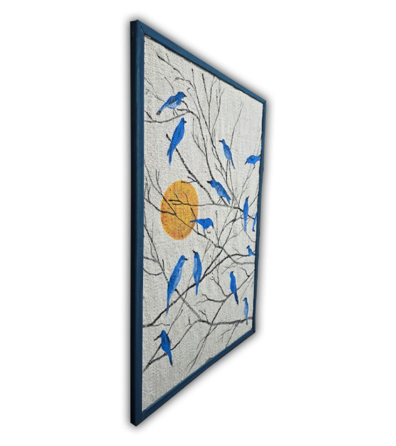 Birts in Blue — additional artwork view