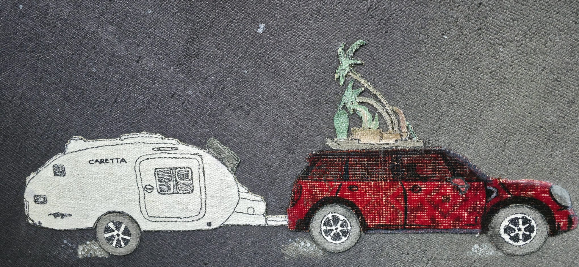 The Moon — artwork detail