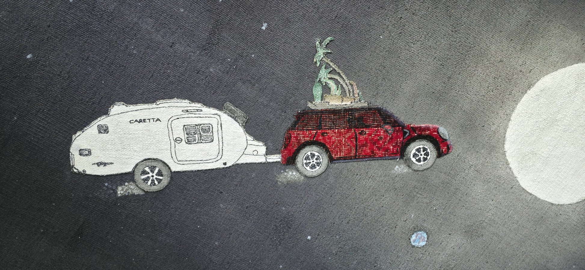 The Moon — artwork detail