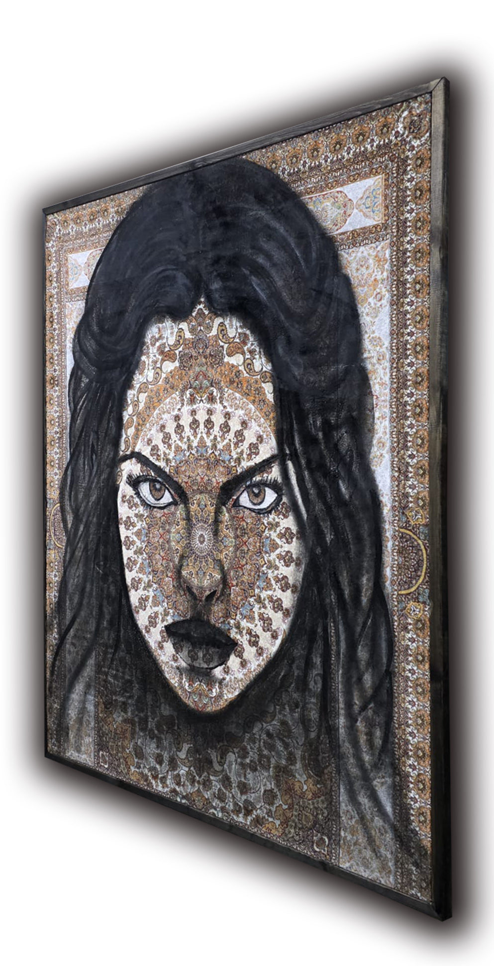 Face in the Loom — artwork detail